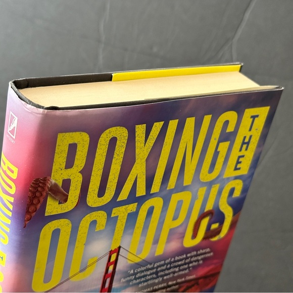 The Boxing Octopus by Tim Maleeny | Fiction, Mystery | Hardcover Book - Picture 8 of 9